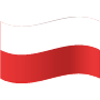 Flagge von Polen