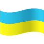 Flagge von der Ukraine