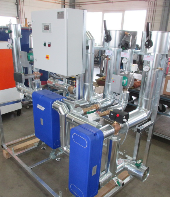 Trinkwassererwärmungsanlagen ThermoLegio als Durchflusssystem