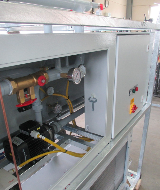 Kühlanlage für Elektromotoren, Kühlleistung 14kW
